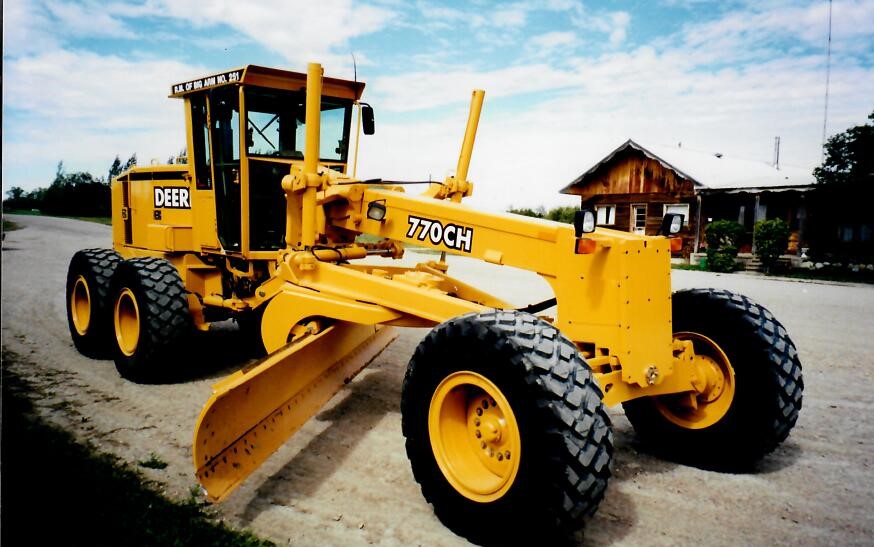 road grader